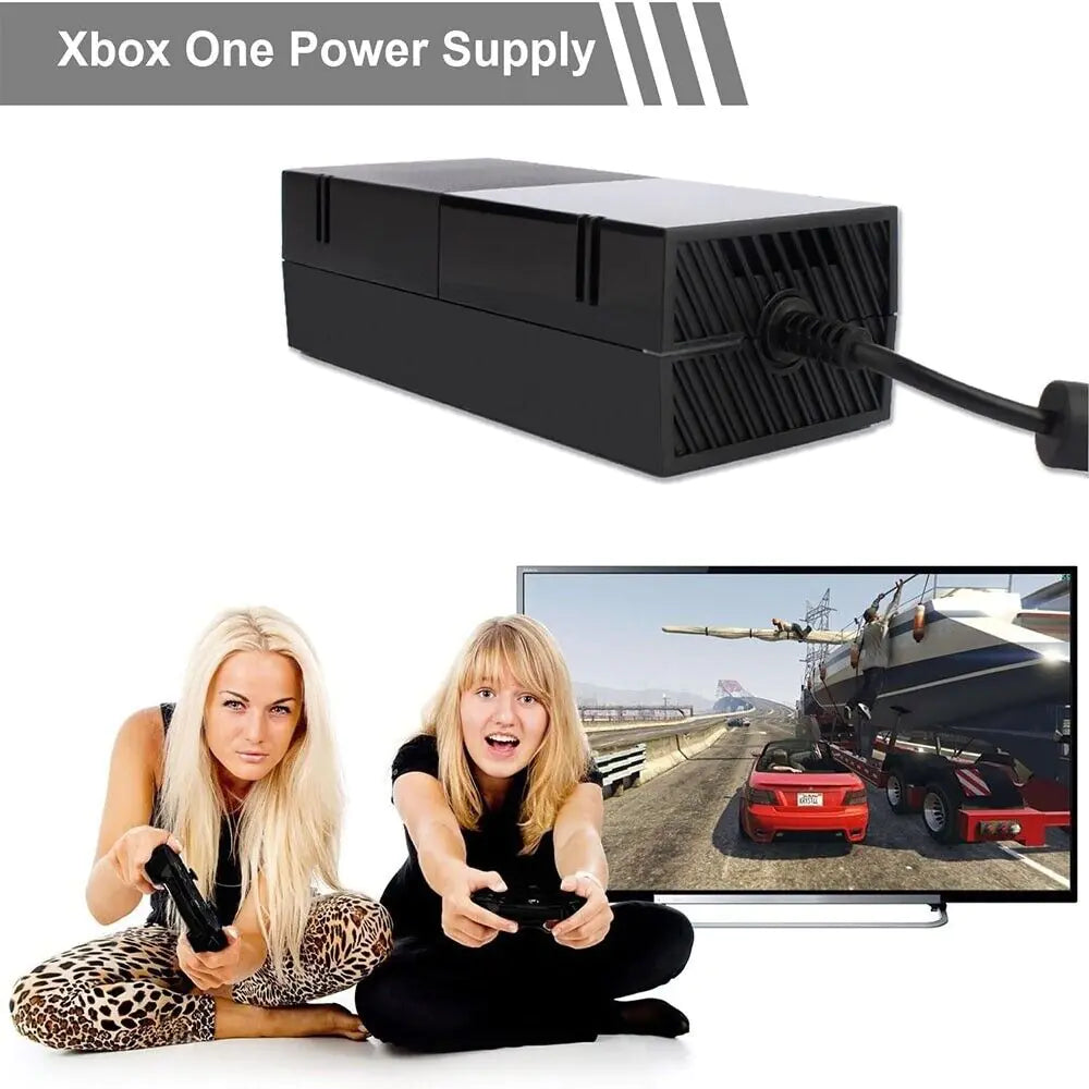 For Microsoft XBOX ONE Console AC Adapter Brick Charger Power Supply Cord Cable