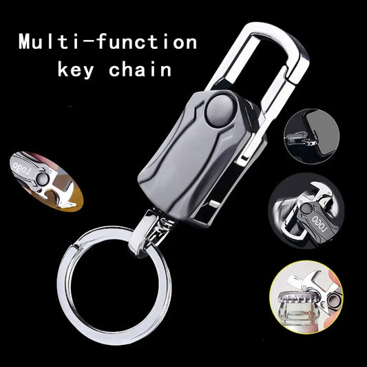 Double Ring Metal Key Chain