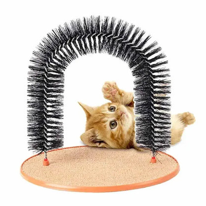 Cat Toy Arch: Self-Grooming and Scratching Pad