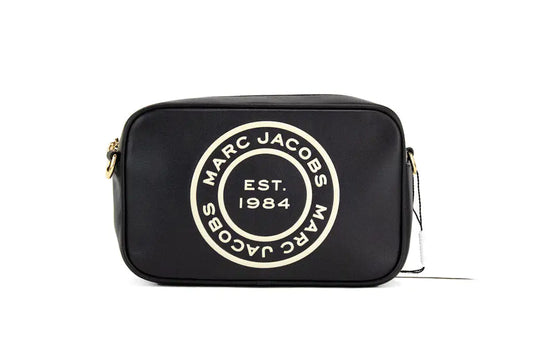 Marc Jacobs Signet Flash Black Camo Strap Camera Bag